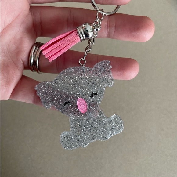 Handmade Koala Keychain - Picture 2 of 6